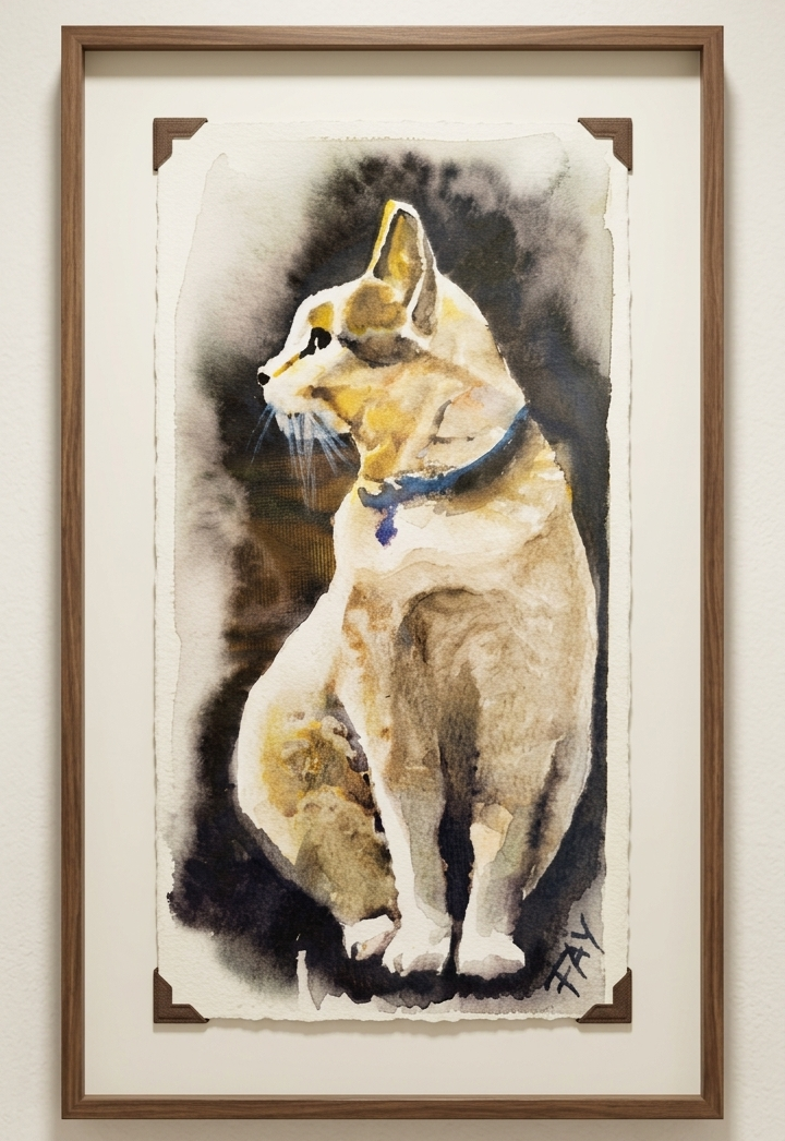 Pinturas y manchas de color Arte Fay